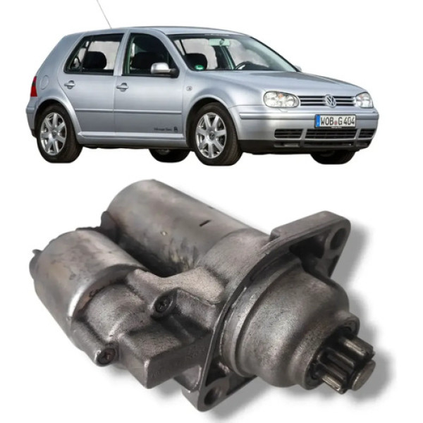 Motor Partida Arranque Golf Bora Audi A3 1.6 1.8 1997 A 2002