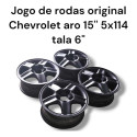 Roda Aro 15  5x114mm Tala 6   Original Chevrolet