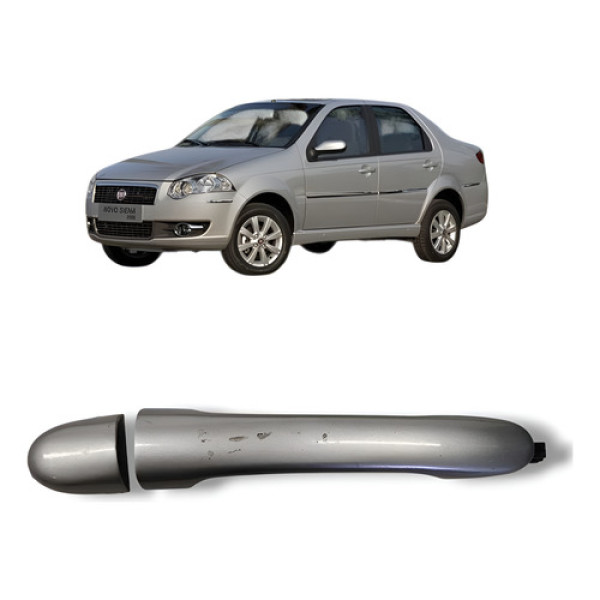 Maçaneta Porta Traseira Esquerda Fiat Siena 2008 2012 Origin