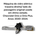 Máquina Vidro Elétrico Onix Traseira Dir 2020 2024 Original 