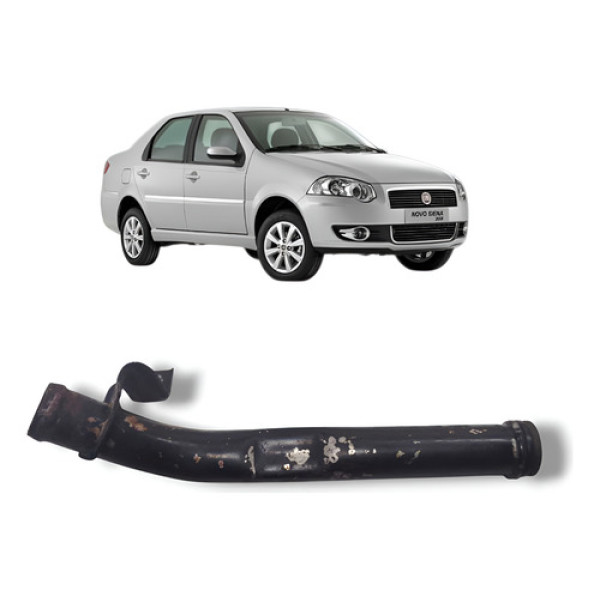 Tubo Cano Água Motor Original Fiat Siena 2006 A 2010