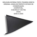 Moldura Interna Porta Traseira Direita Vectra Cd Original