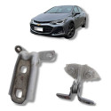 Par Dobradiça Traseiro Esquerdo Chevrolet Cruze Original 