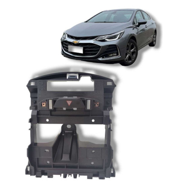 Moldura Tela Multimídia Chevrolet Cruze Original 