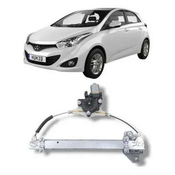 Máquina Vidro Dianteiro Direito Hyundai Hb20 2013 2019