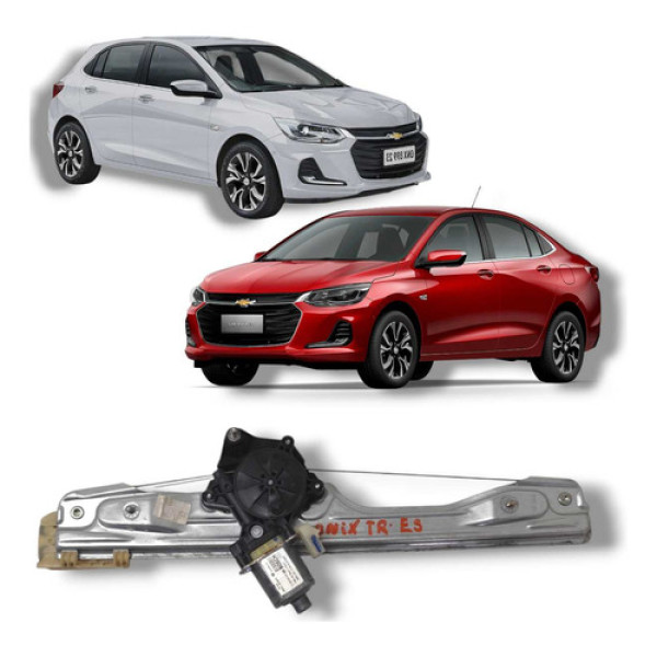 Máquina Vidro Elétrico Onix Traseira Esq 2020 2024 Original 