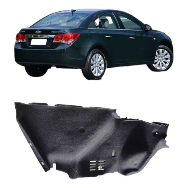 Forro Lateral Porta Malas Esquerdo Gm Cruze Original