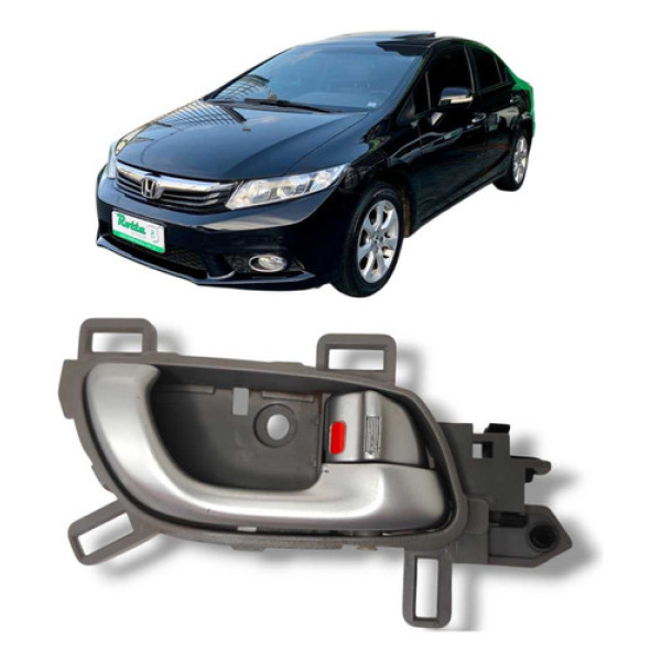 Maçaneta Interna Dianteira Direita Honda Civic 2012 2016