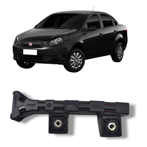 Guia Vidro Dianteiro Direito Fiat Grand Siena 2012 A 2021