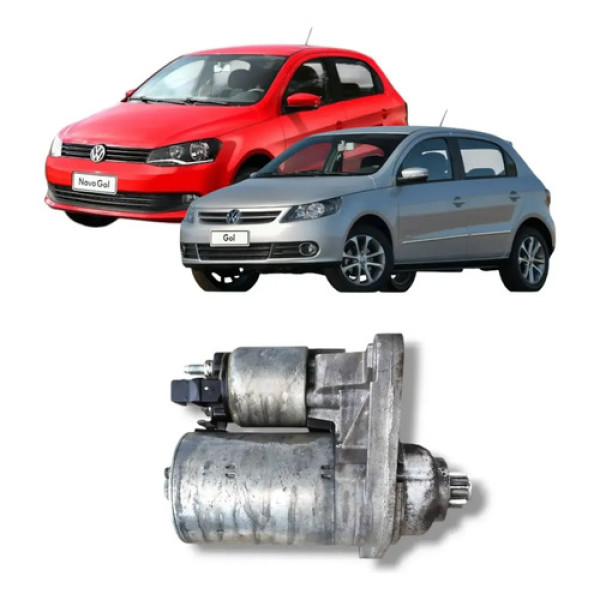 Motor Partida Gol Saveiro Polo Fox G5 G6 G7 1.0 1.6 9d Bosch