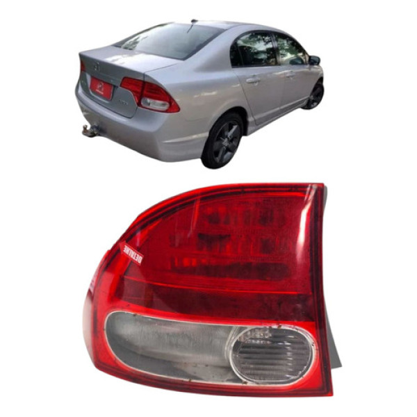 Lanterna Civic Traseira Esquerda 2007 2011 Original Detalhe