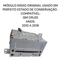 Módulo Rádio Chevrolet Cruze Original
