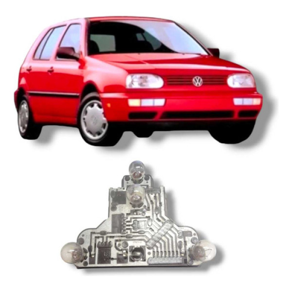 Circuito Soquete Farol Traseiro Vw Golf 1992 1998 Original