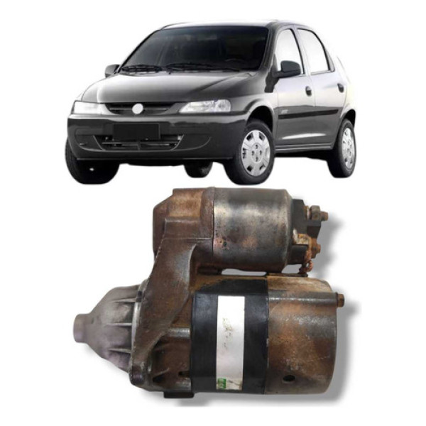 Motor Arranque Gm Celta Corsa 2000 2005 Original Valeo