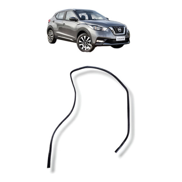 Borracha Porta Dianteira Esquerda Nissan Kicks 2017 A 2021