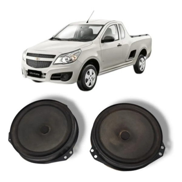 Alto Falante Gm Chevrolet Monatana 2013 2016 Original Preto