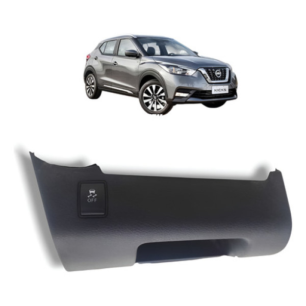 Moldura Painel Nissan Kicks 2017 A 2021 Original