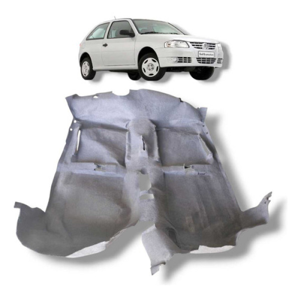 Carpete De Assoalho Volkswagen Gol G4 2006 A 2014 Original