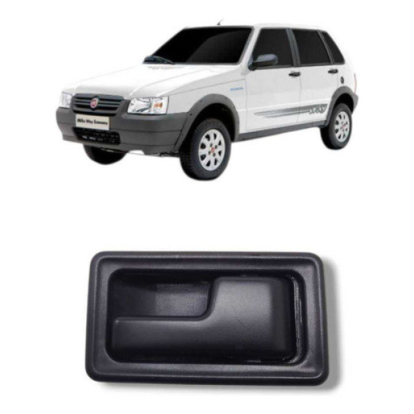 Maçaneta Interna Traseira Direita Fiat Uno 2006 A 2010