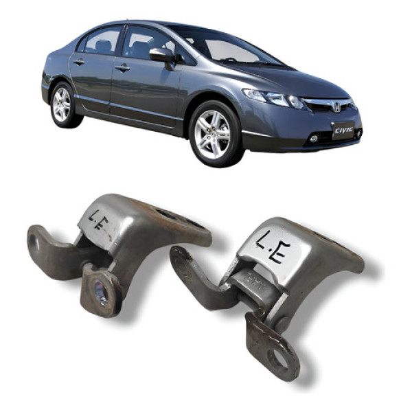  Par Dobradiça Porta  Frontal Esquerdo Honda Civic G8 2010