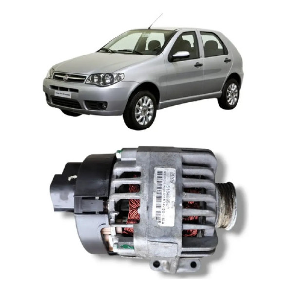 Alternador Palio Uno Doblo Mobi Fire/evo 1.0 1.4 2009/ 75a