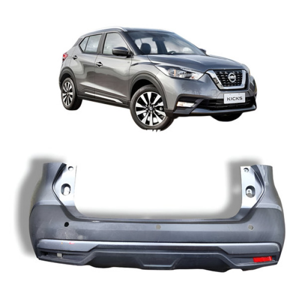 Para-choque Traseiro Nissan Kicks 2017 2021 Original
