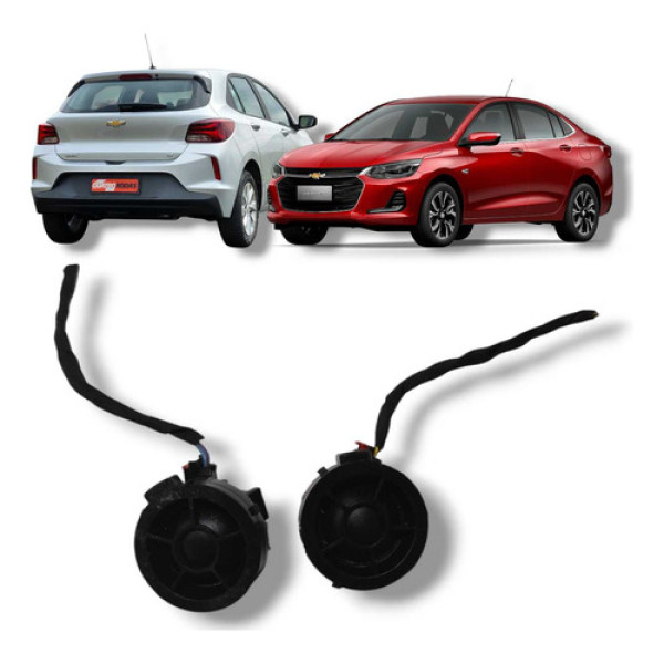 Par Tweeter Coluna Para-brisa Gm Onix E Onix Plus Original