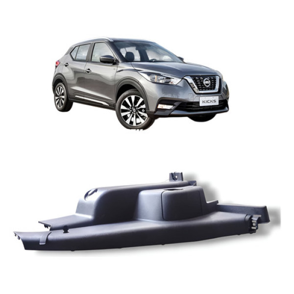 Acabamento Banco Traseiro Esquerdo Nissan Kicks 2017 A 2021