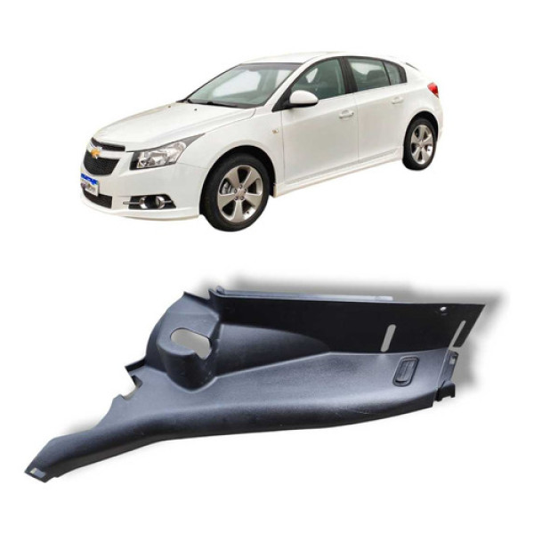 Acabamento Soleira Traseira Esquerda Gm Cruze 2012 A 2016