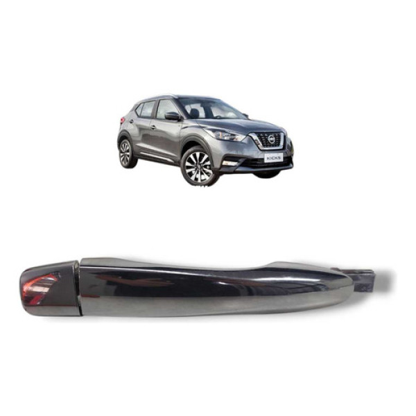Maçaneta Externa Traseira Esquerda Nissan Kicks 2017 A 2021