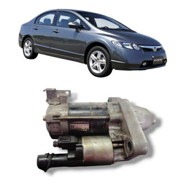 Motor Partida Arranque New Civic 1.8 Cr-v 2.0 2007 A 2011