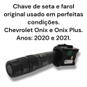 Chave Seta Farol Chevrolet Onix Onix Plus 2020 2021original