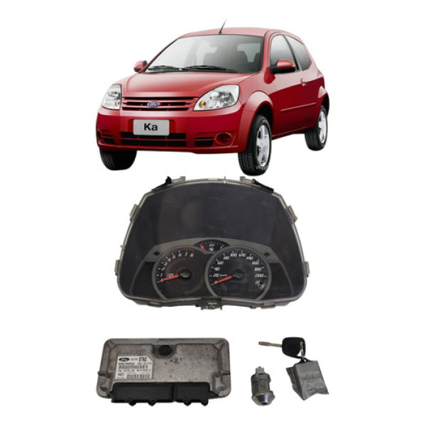Kit Code Injeção Ford Ka 2008 2012 Original