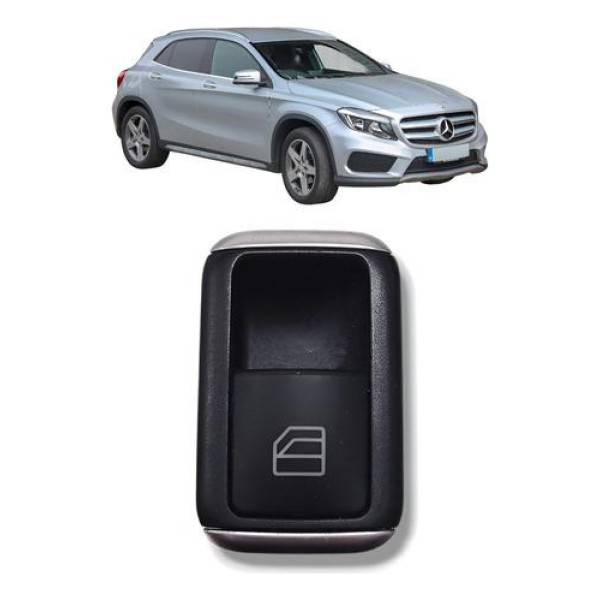 Botão Vidro Traseiro Esquerdo Mercedes Gla 200 2015 2018