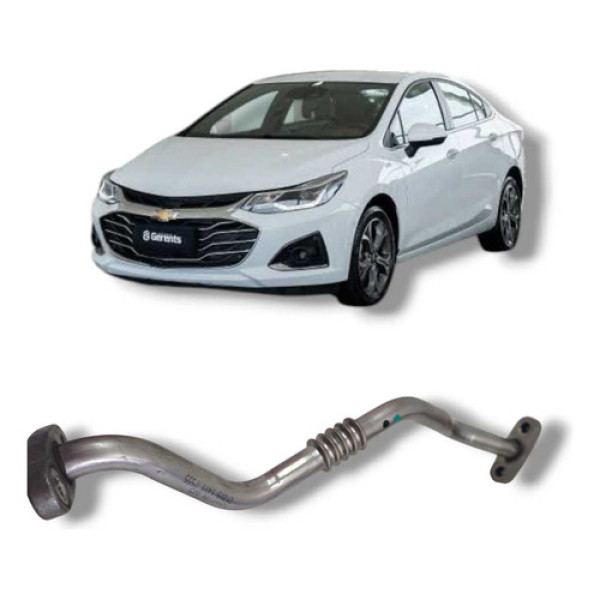  Tubo Oléo Turbina Chevrolet Cruze Original 