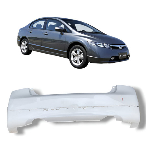 Para-choque Traseiro Honda Civic 2007 2011 Original