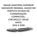 Grade Dianteira Superior Chevrolet Cruze Original