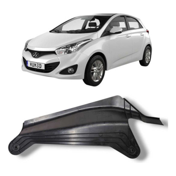 Acabamento Fechadura Traseira Esquerda Hyundai Hb20 2013 19 Preto