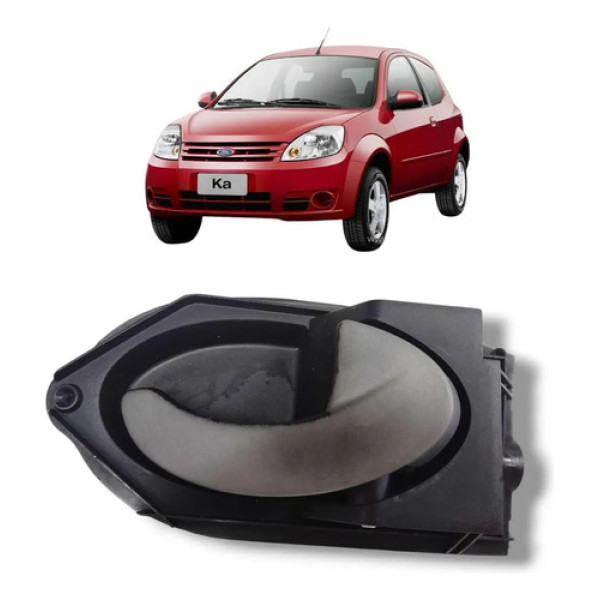 Maçaneta Interna Porta Dianteira Direita Ford Ka Original Dianteira
