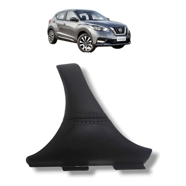 Moldura Em Couro Painel Nissan Kicks 2017 A 2021 Original