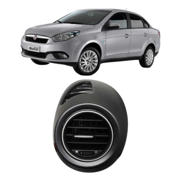 Difusor Ar Painel Fiat Grand Siena 2014 2021 Original