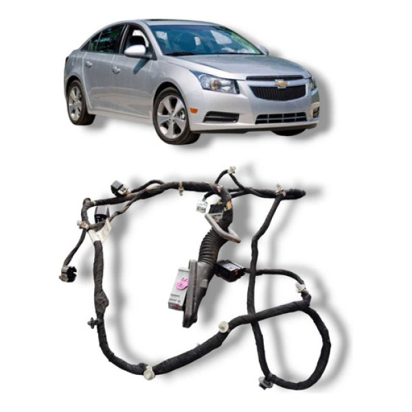 Chicote Porta Dianteira Esquerda Chevrolet Cruze Original
