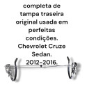 Dobradiça De Porta Malas Gm Cruze Sedan 2012 A 2016 Original