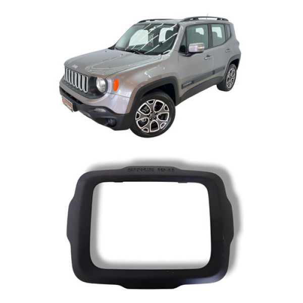 Moldura Multimídia Jeep Renegade 2016 A 2021 Original