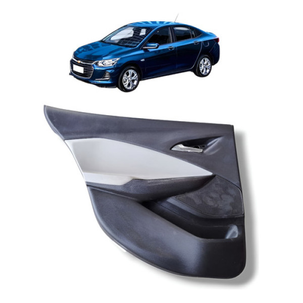Forro De Porta Traseira Esquerda Gm Onix 1.0 T 2020 A 2025