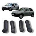 Manivela Vidro Porta Chevrolet Celta 2001 A 2010 Original Preto