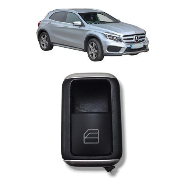 Botão Vidro Traseiro Direito Original Usado Mercedes Gla 200