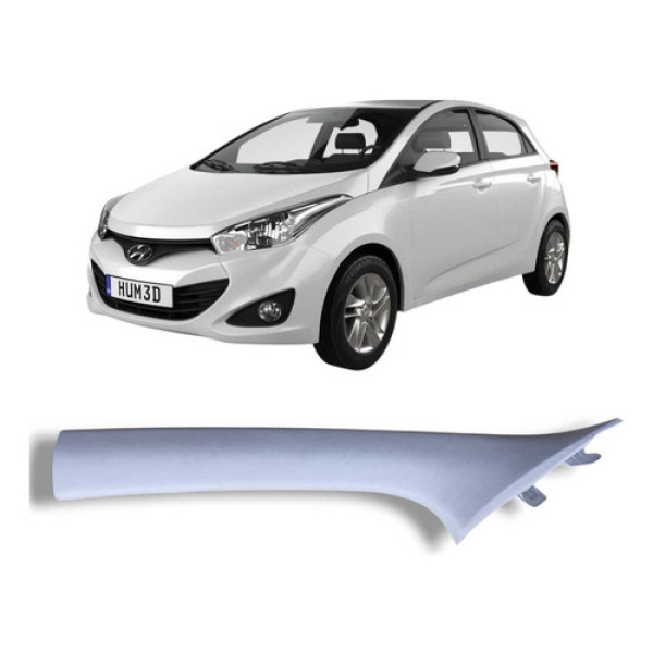 Moldura Coluna Dianteira Esquerda Hyundai Hb20 2013 A 2019