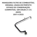  Mangueira Filtro Combustível Gm Cruze Lt Ltz Original 