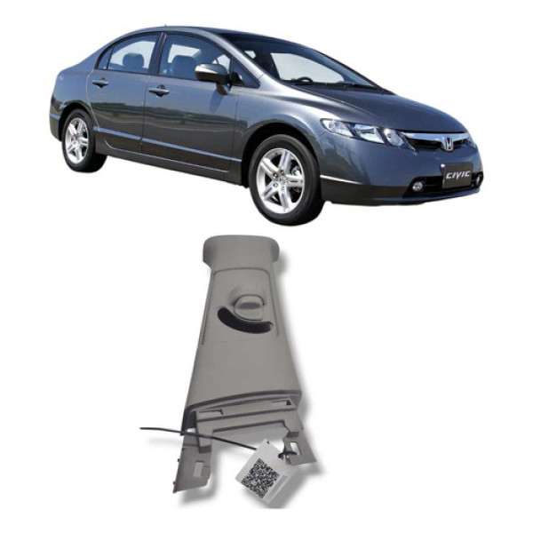 Acabamento Coluna Lateral Lado Direito Honda Civic Original 